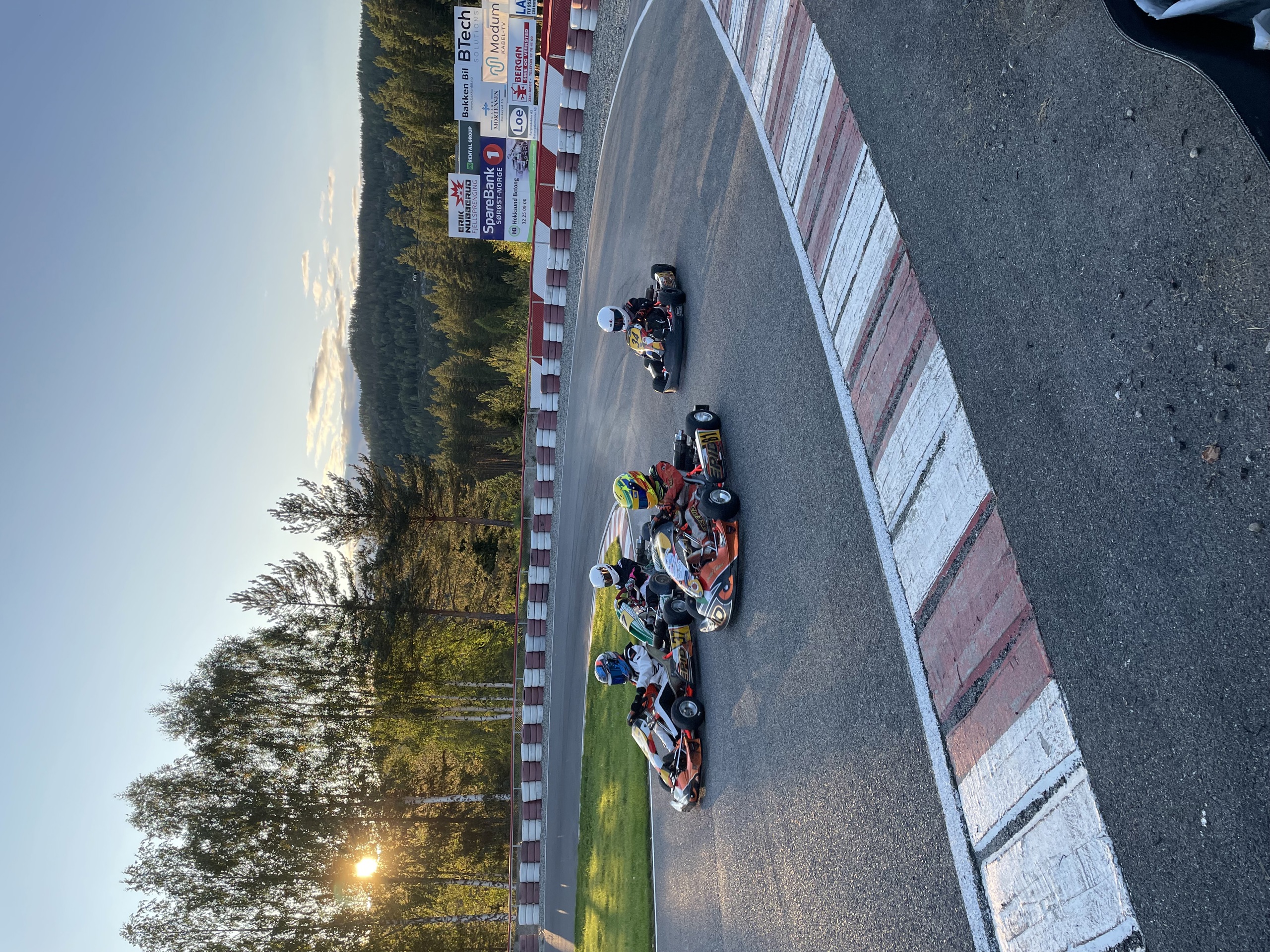 Gokart treninger i sommerferien